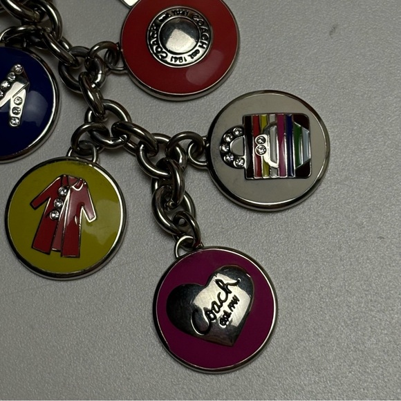 Coach Colorful Charm Keychain - Picture 5 of 8